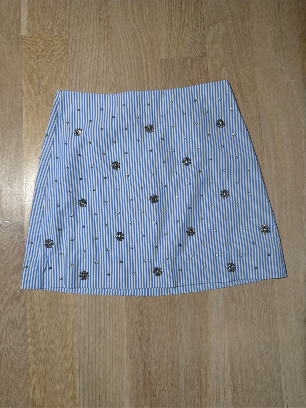 J.Crew embellished skirt